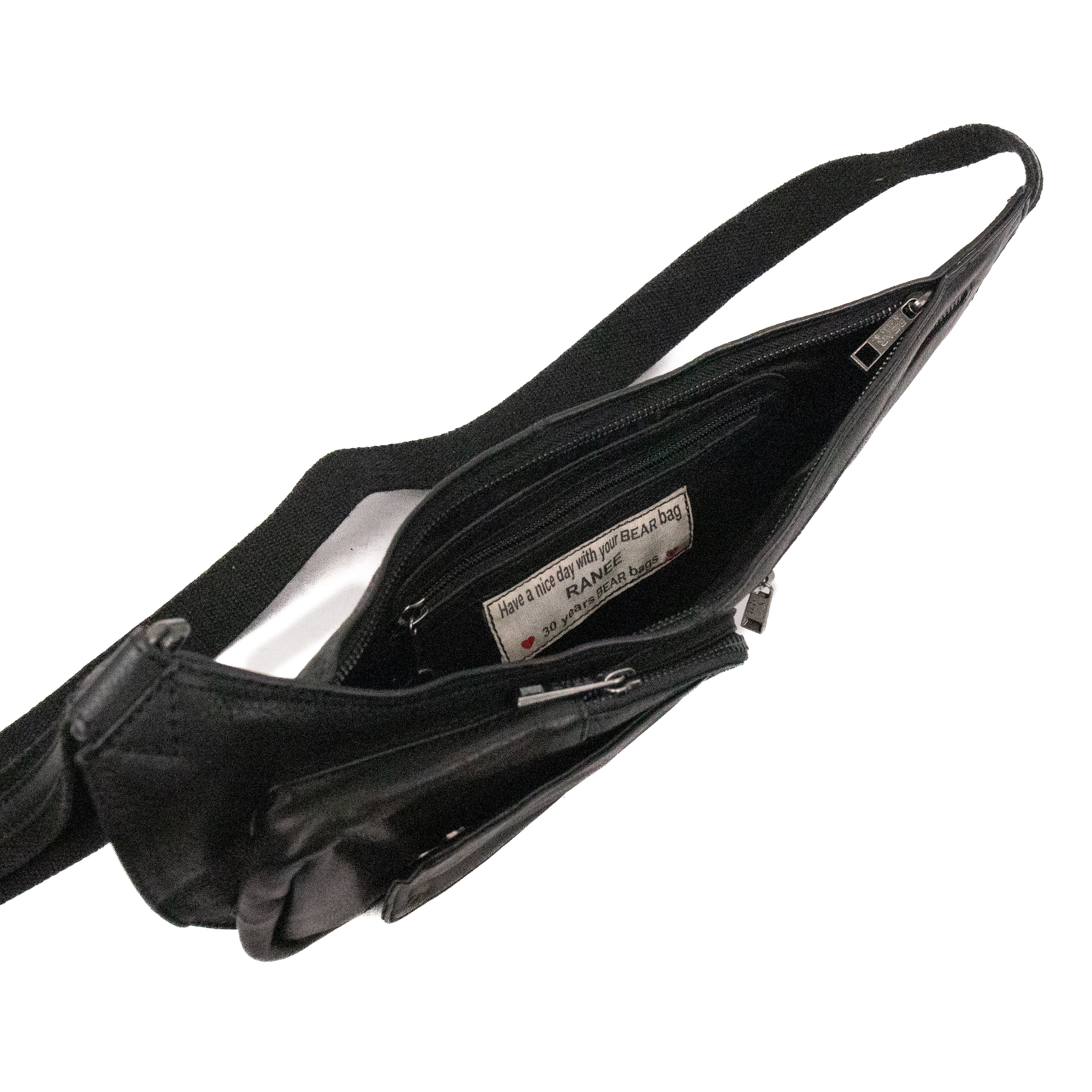 Crossbody tas 'Ranee' zwart Zwart
