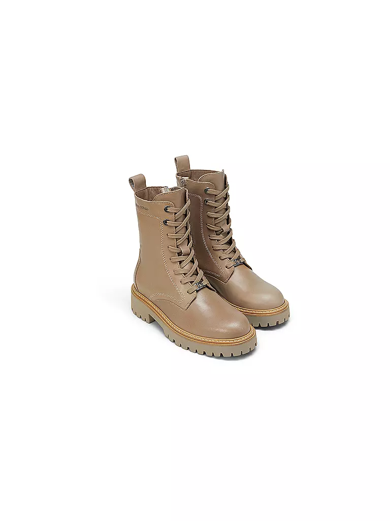 MARC O'POLO Schnürboots hellbraun