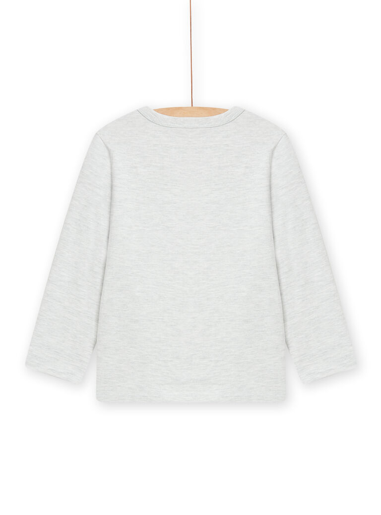Tee Shirt Manches Longues Gris