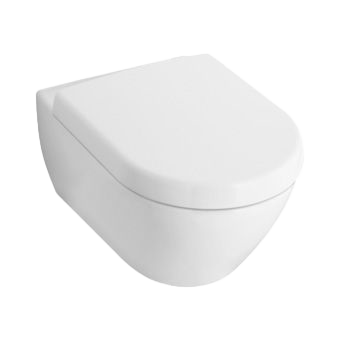 Geberit UP100 toiletset met Villeroy en Boch Subway 2.0 wandcloset en zitting