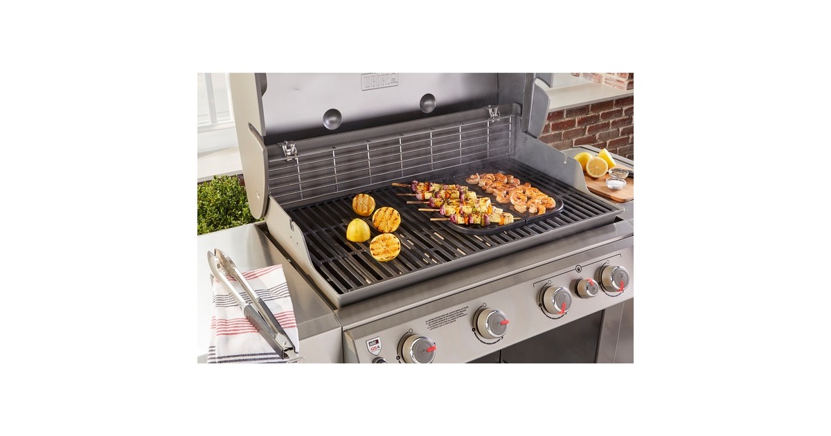 WeberGrill- & Bakplaat grillplaat  (Zwart)