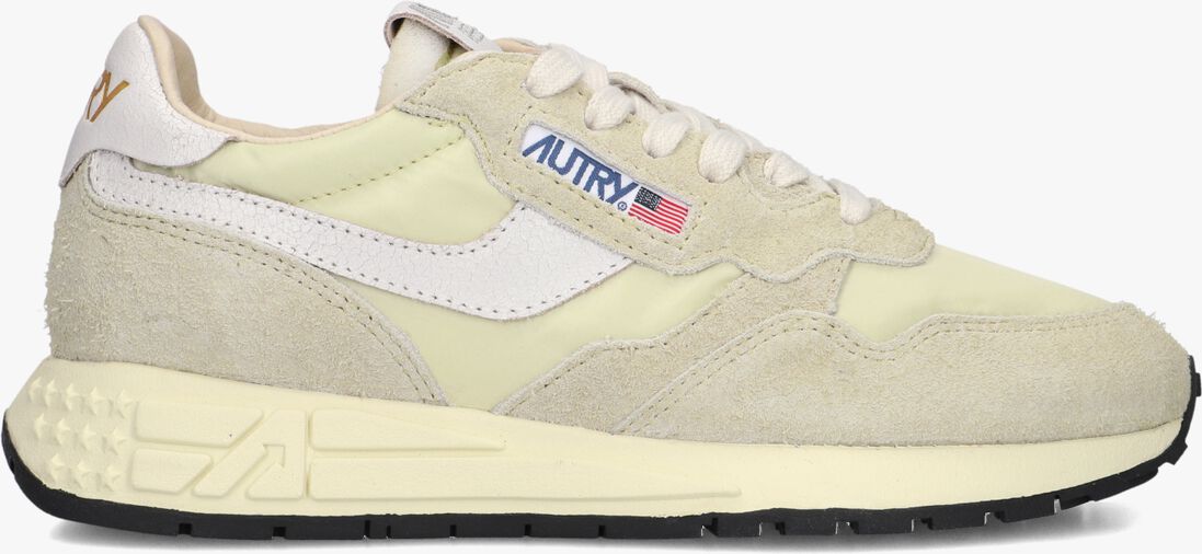 beige autry lage sneakers reelwind low
