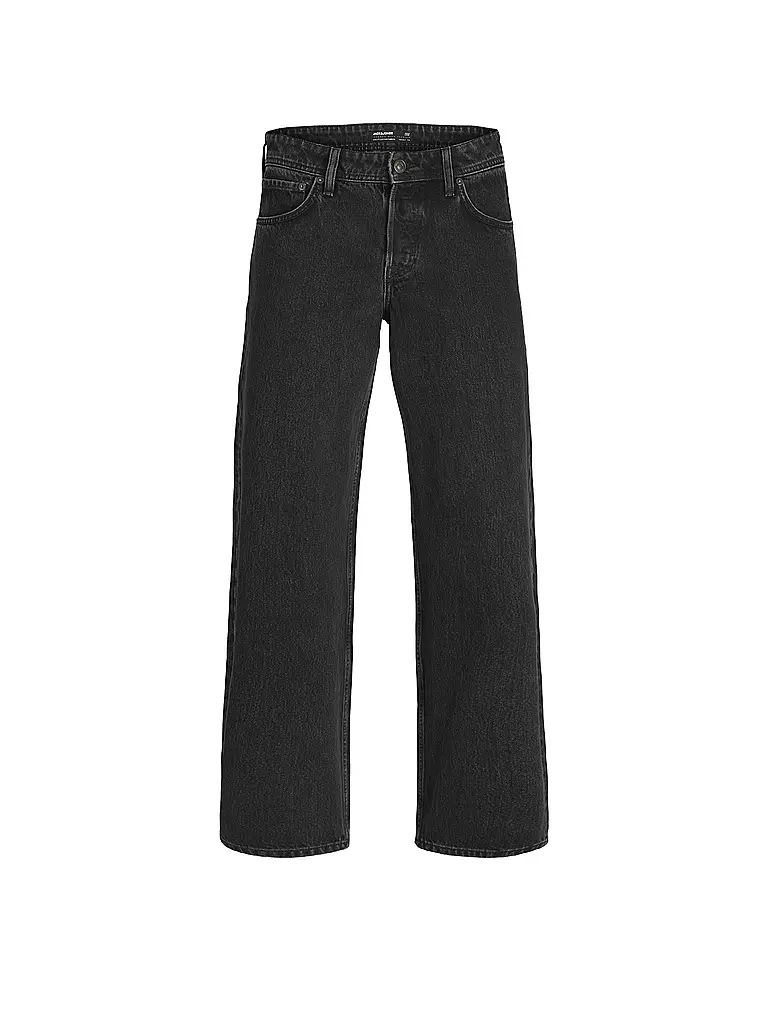 JACK & JONES Jeans Loose Fit JJIEDDIE schwarz
