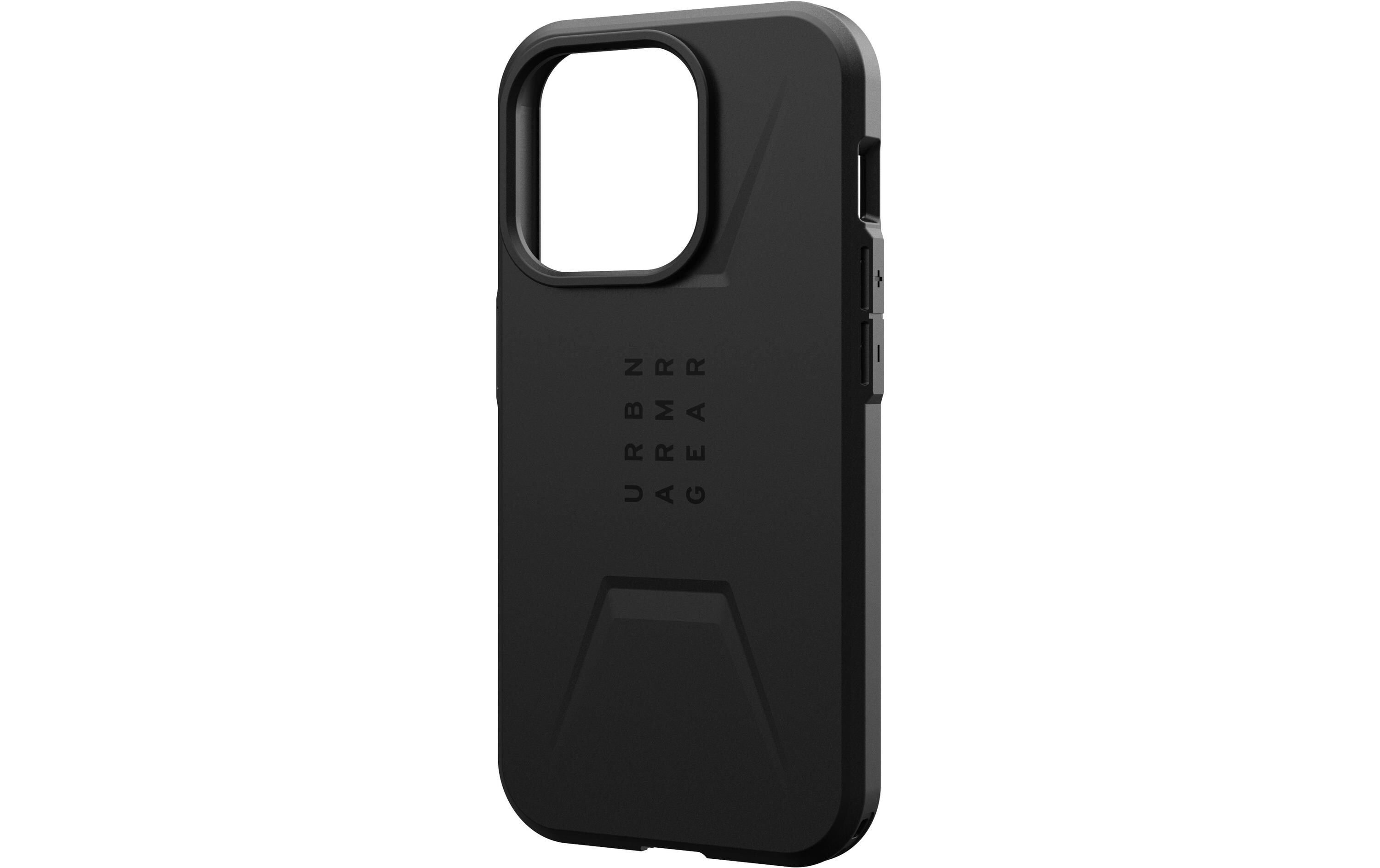 Back Cover Civilian Case iPhone 15 Pro BlackSchutzhülle für das Apple iPhone 15 Pro