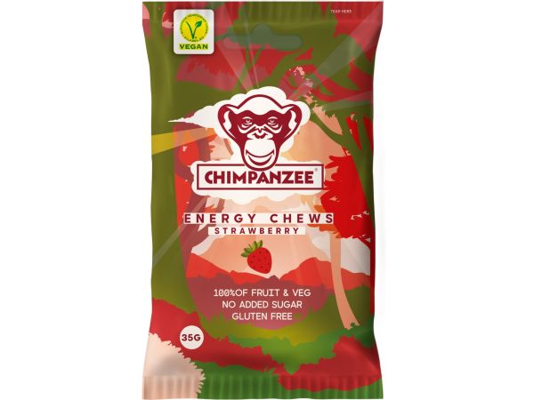 Chimpanzee Energy Chews, Strawberry