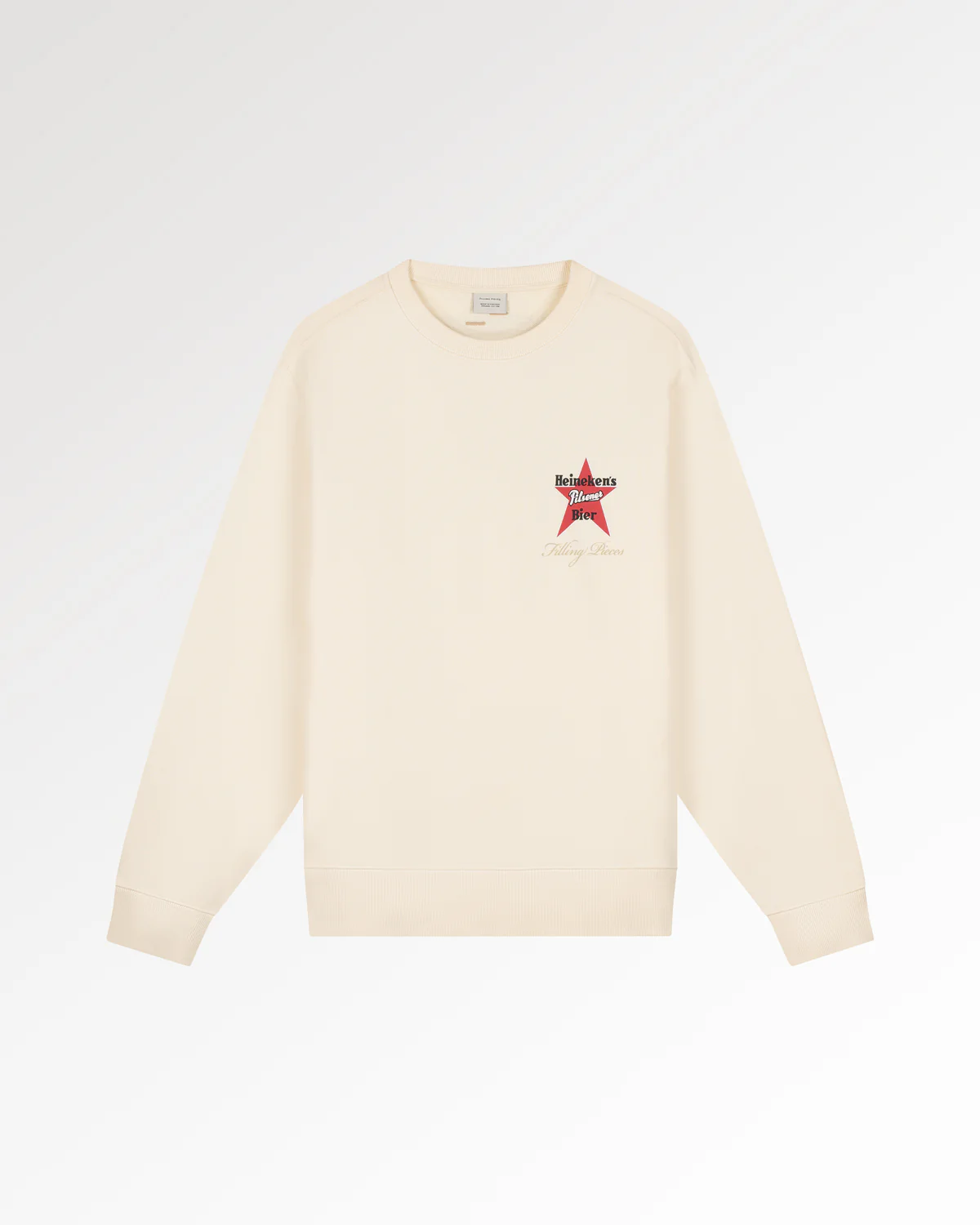 Sweatshirt Heineken Vintage Logo Antique White