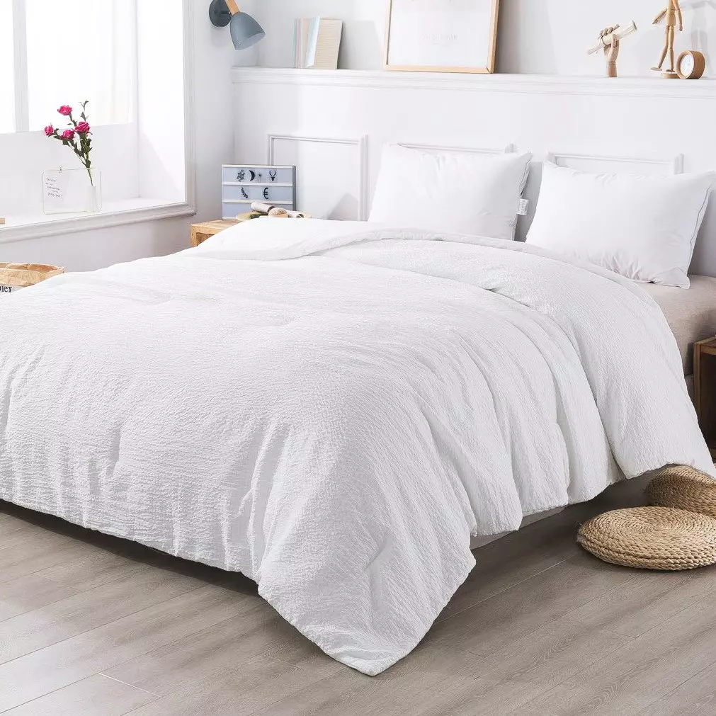 Boutis (250 x 260 cm) Century Blanc