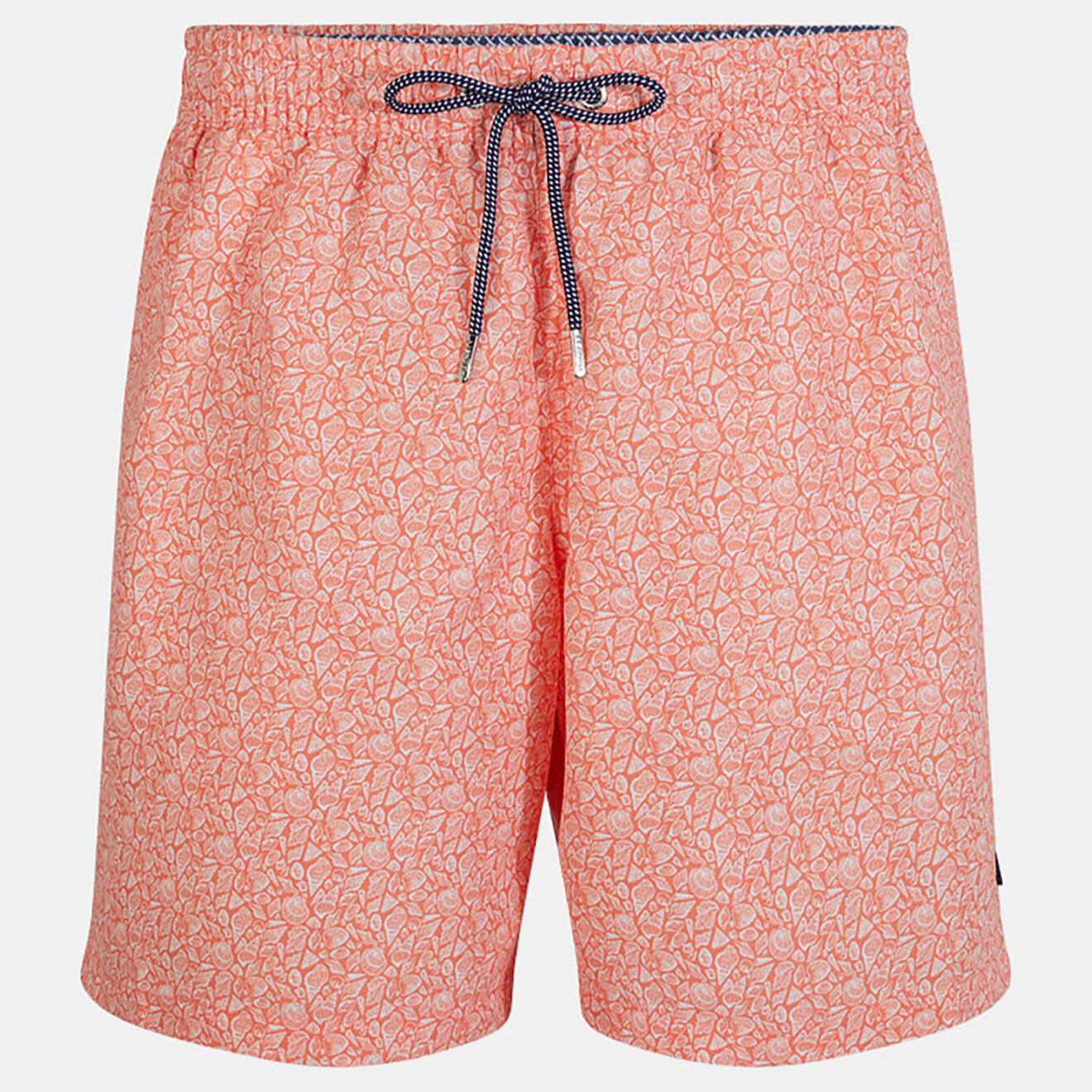 Hackett London Maillot de Bain imprimé coquillage orange