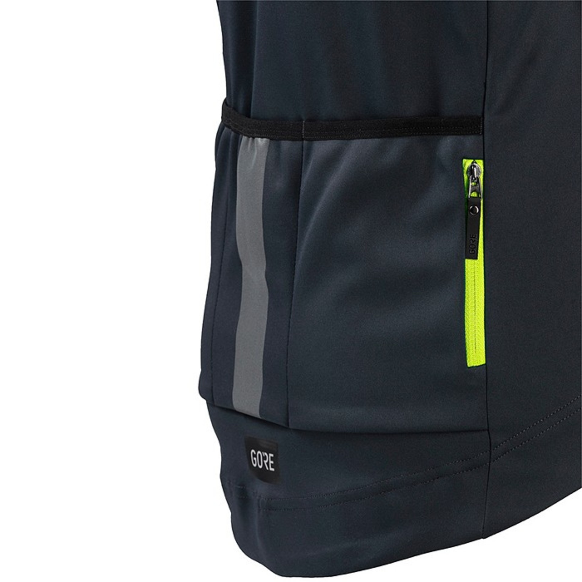 GORE Wear Phantom Fietsjack Zwart/Geel Dames