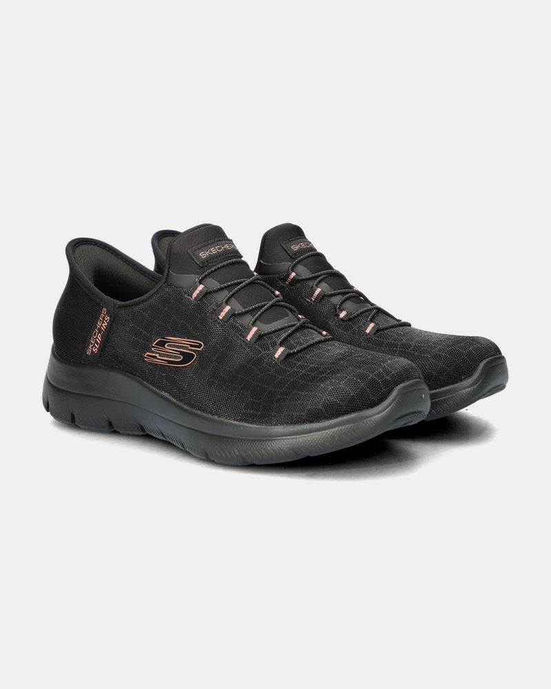 Skechers Hands Free Slip-Ins Summits Instapschoenen  - zwart