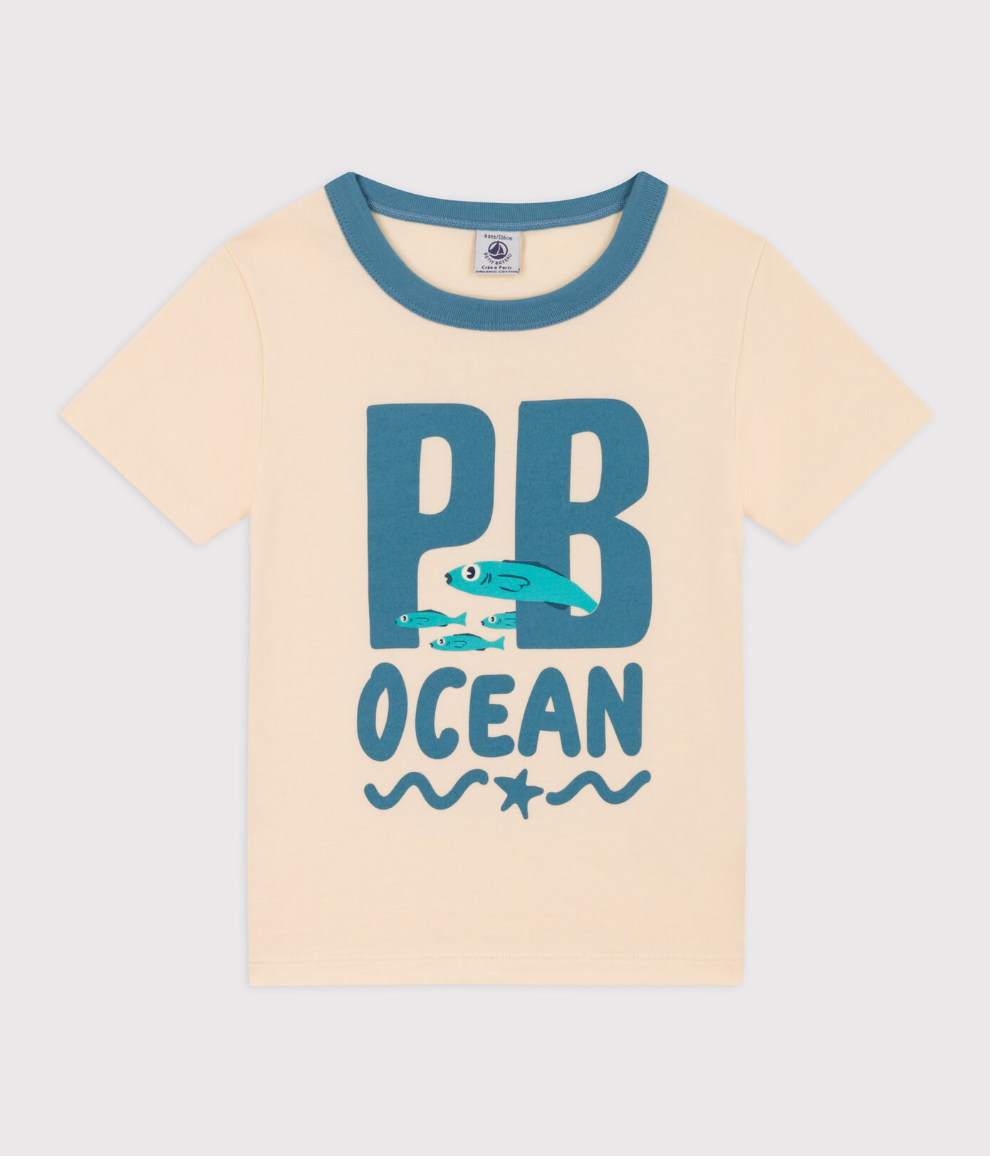 Tee-shirt manches courtes en coton enfant garçon