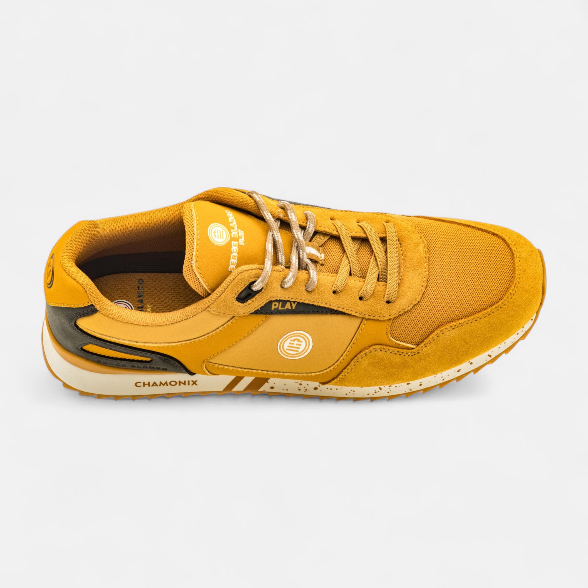 Baskets basses Homme jaune