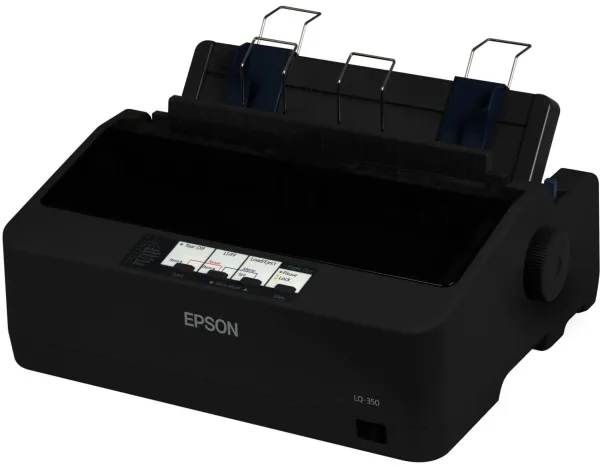 Epson LQ 350 - Printer - S/H - dot-matrix - 24 pin - op til 347 tegn/sek. - parallel, USB 2.0, seriel