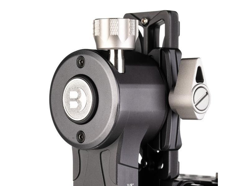 Benro Gimbal Kopf GH2F faltbar Schlanker Gimbal-Kopf mit vielen Funktionen, ideal für Teleobjektive und Spektive