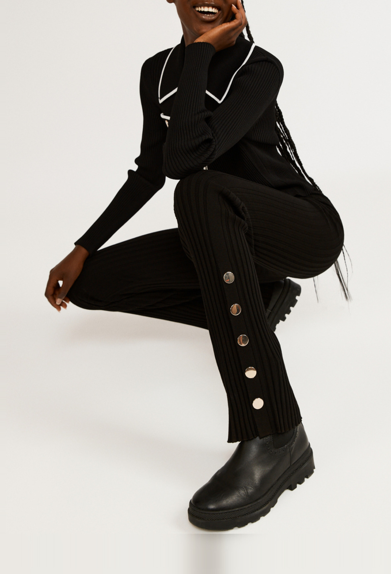 Pantalon evase