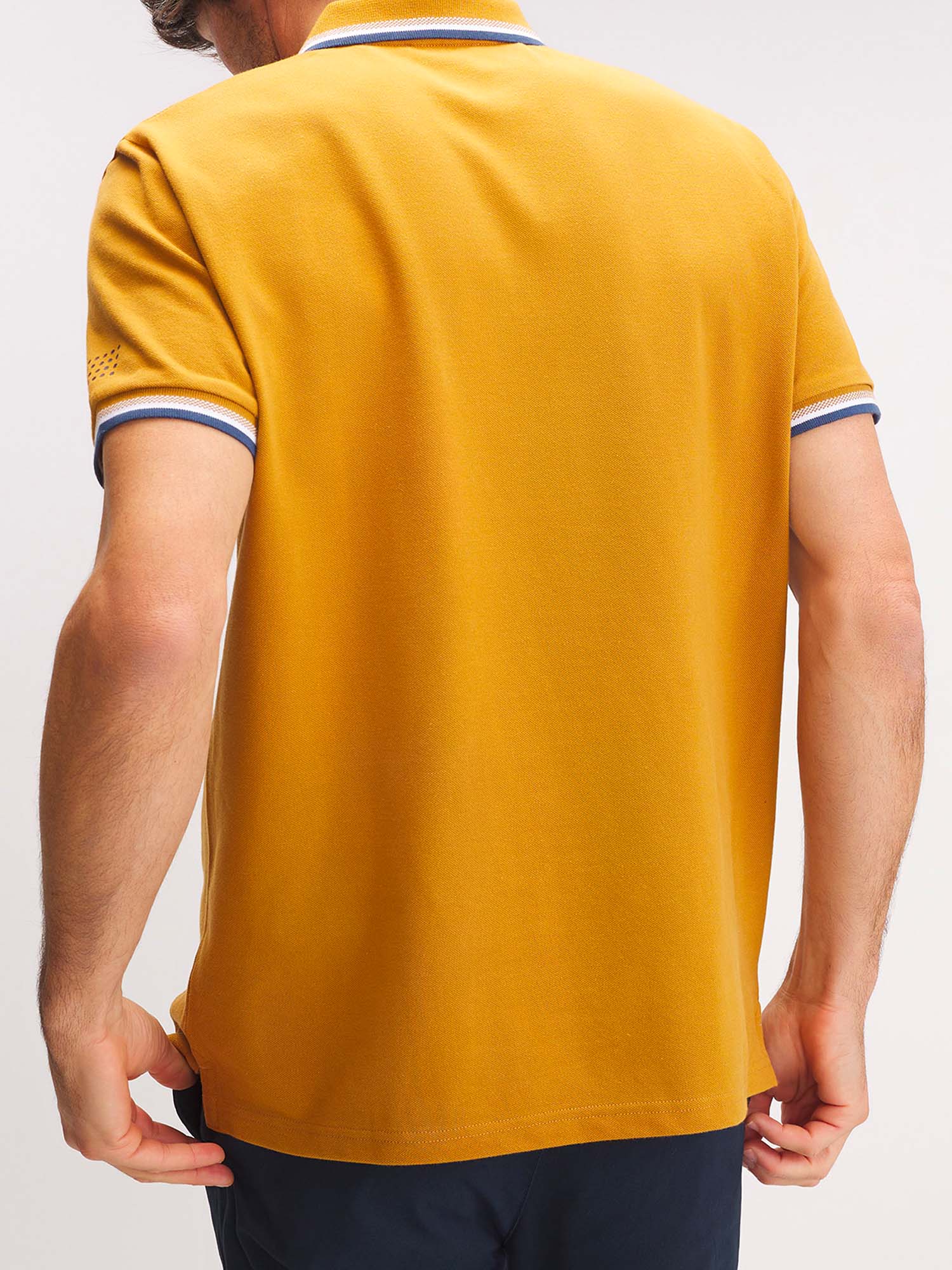 Polo Homme Coton Biologique Jaune