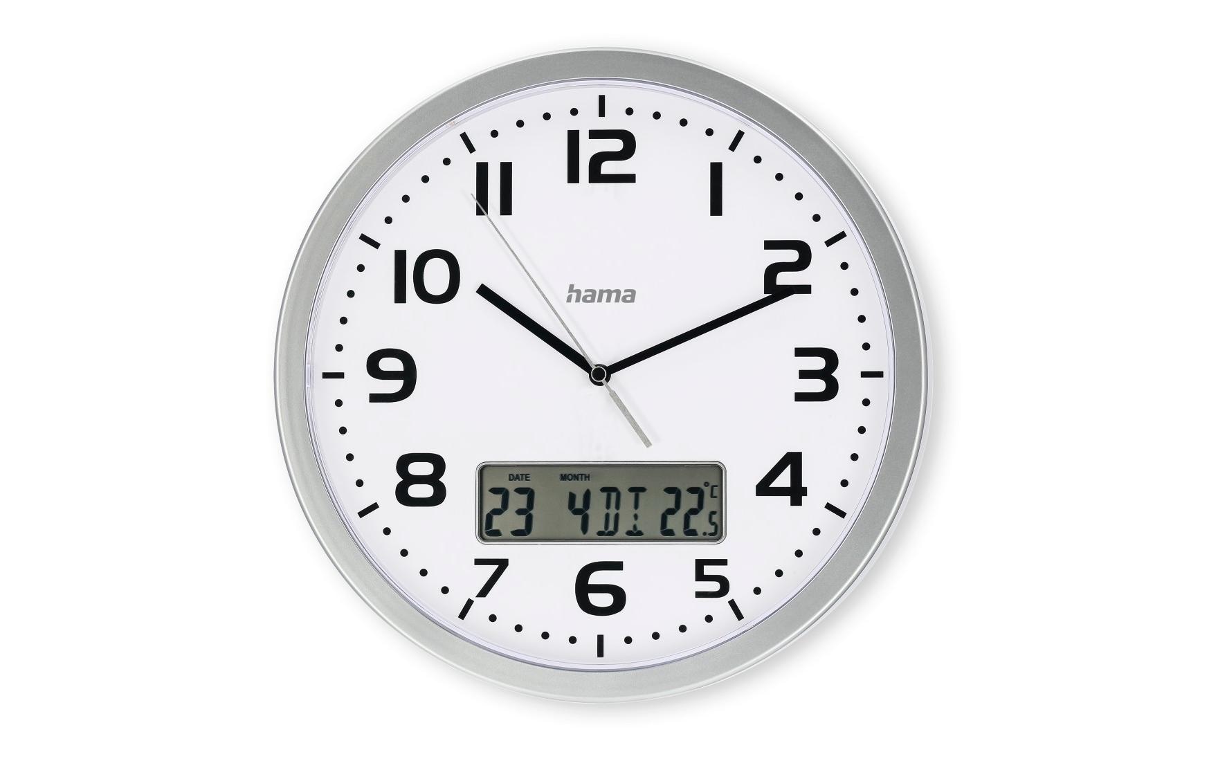 Hama Wanduhr »Moorea Ø 30 cm«