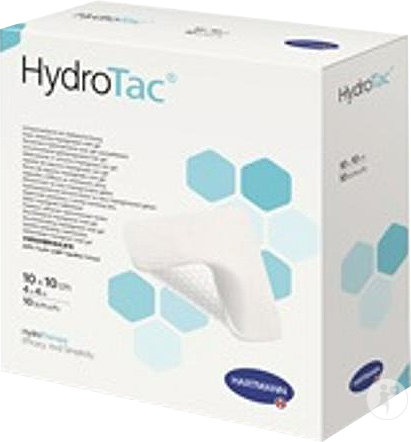 Hartmann Hydrotac Pansement Hydrocellulaire 10x10cm Stérile 10 Pièces