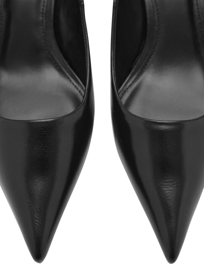 MANGO Kitten heel shoes Black