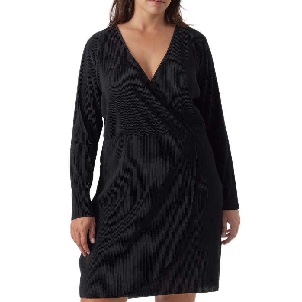 Vero Moda Robe Noir Femme Vero Moda Curve Clica