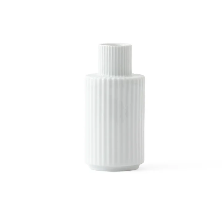 Lyngby Porcelæn - Kerzenhalter H 11 cm, weiss