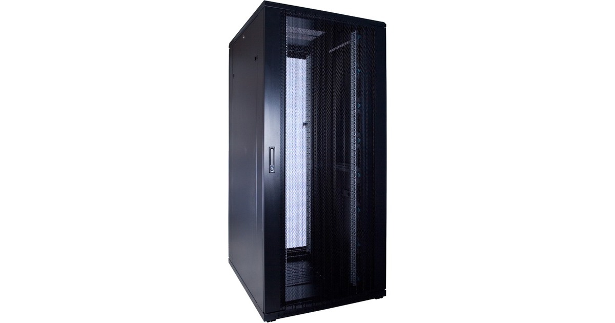 DSI37U serverkast met geperforeerde deur - DS8037PP server rack  (Zwart, 800 x 1000 x 1800mm)