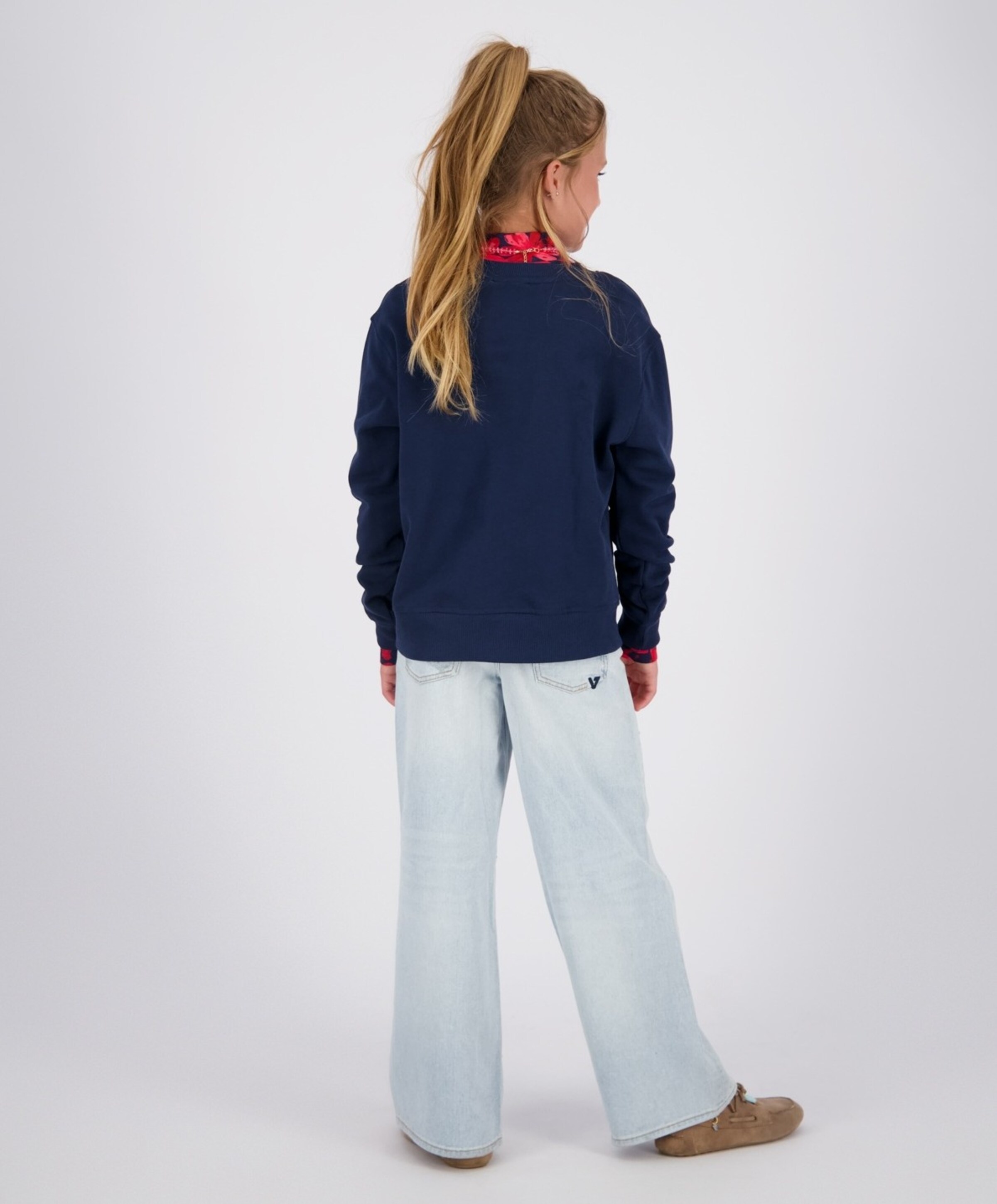 Vingino Cassie Pearl meisjes jeans blauw