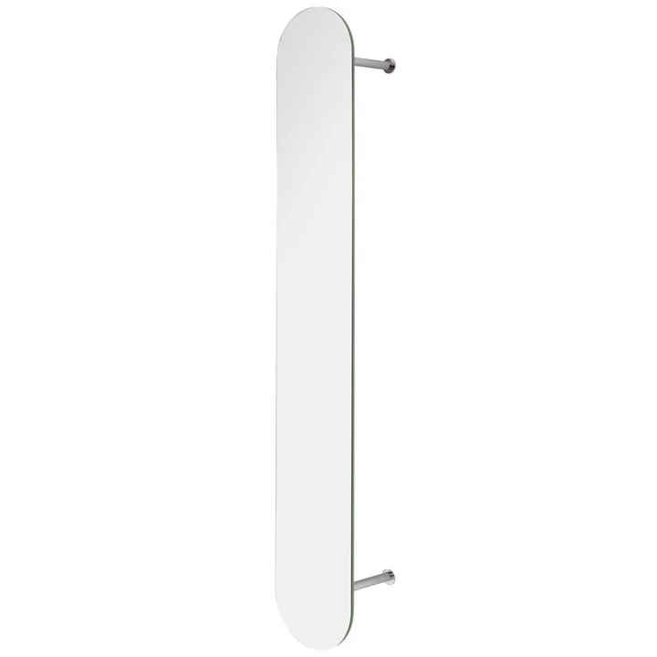 Schönbuch - Slot Wandgarderobe mit Spiegel, H 156 cm, grau-weiss