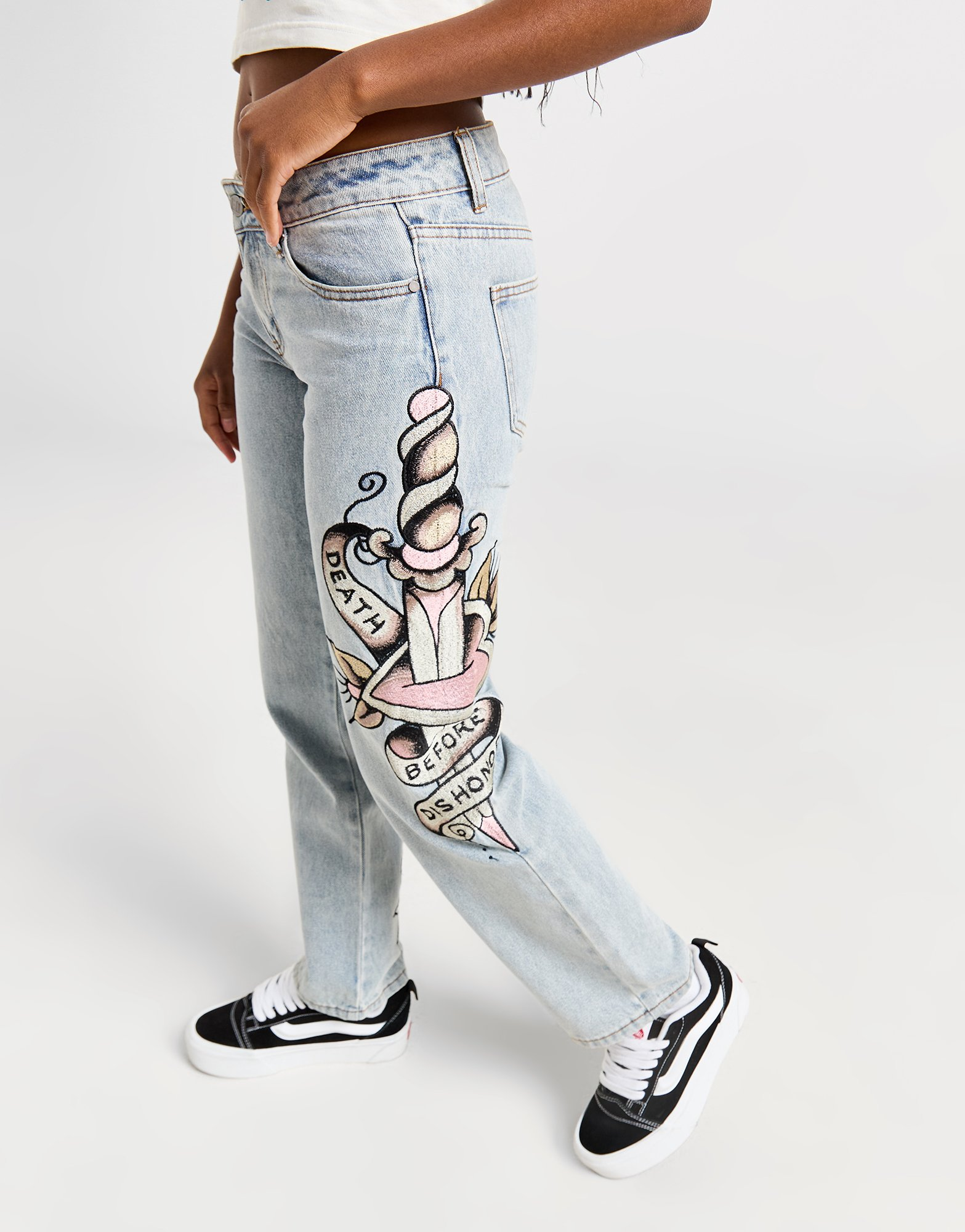Ed Hardy Jean Dagger Straight Femme