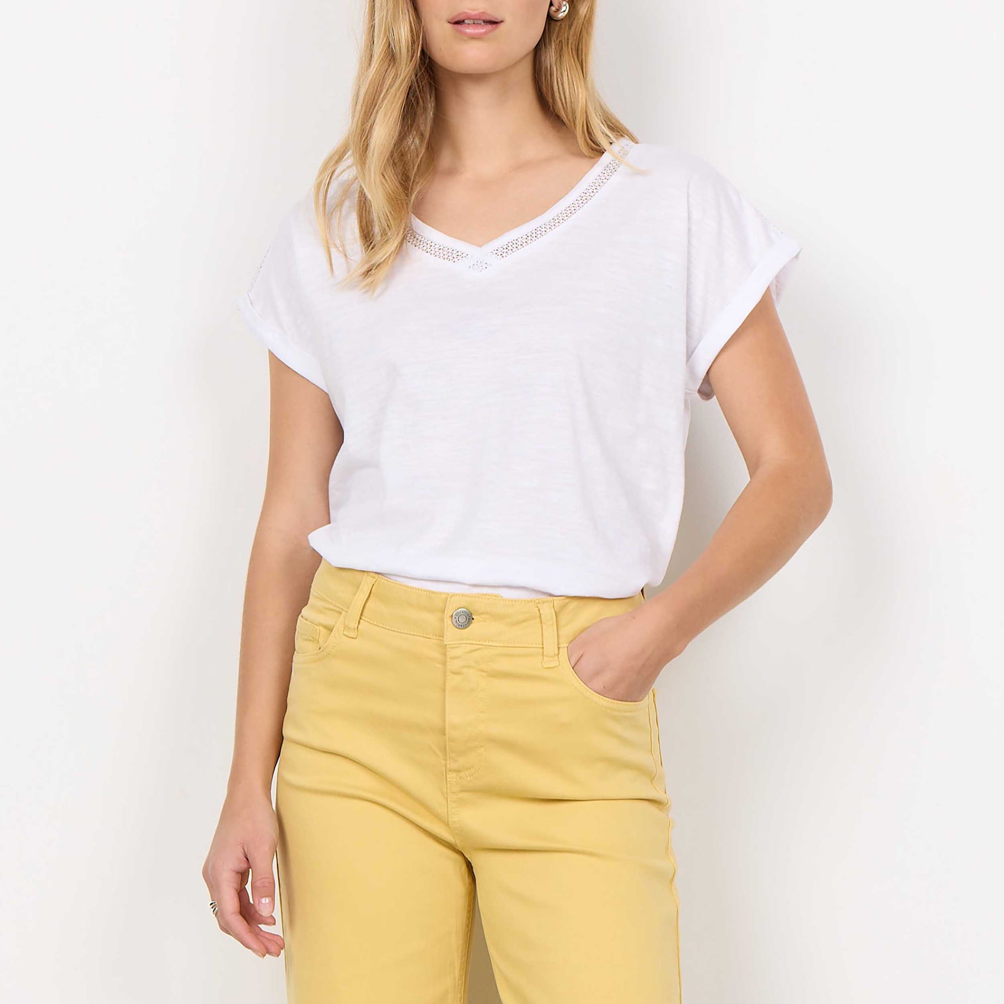 T-shirt Femme blanc