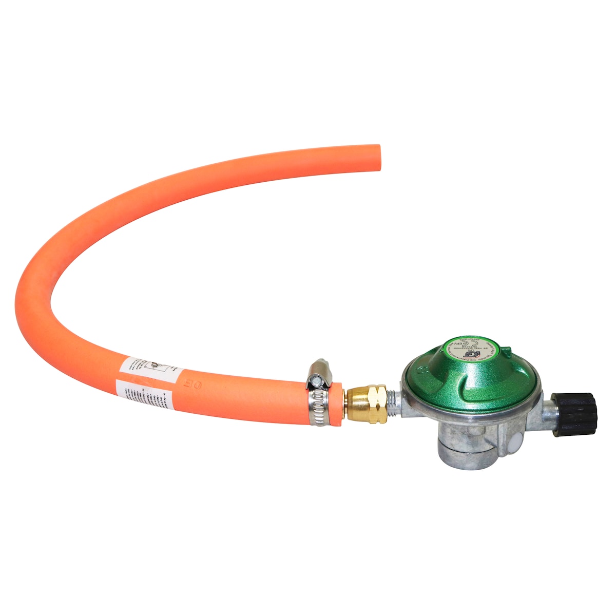 Regulator og slange til gass