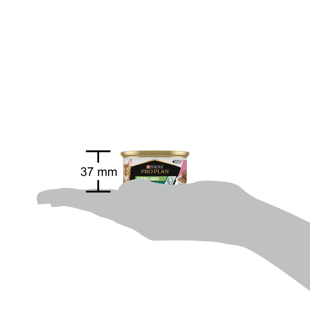Pro Plan Cat Blik Paté Sterilised Zalm & Tonijn85 gr