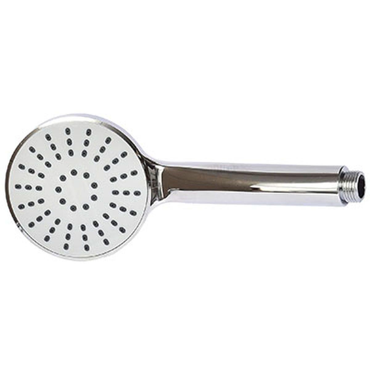 DOUCHETTE ABS 1 FONCTION RONDE 10 CM ANTICALCAIRE CHROME