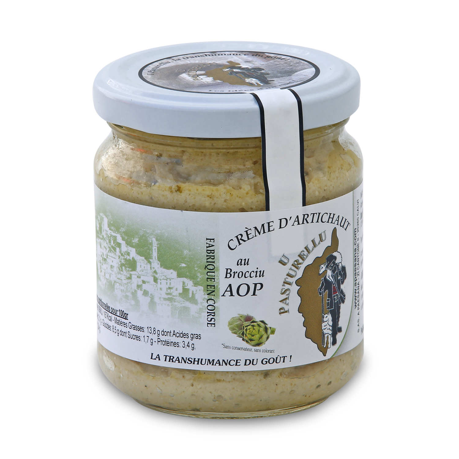 Crème d'artichaut au Brocciu AOP