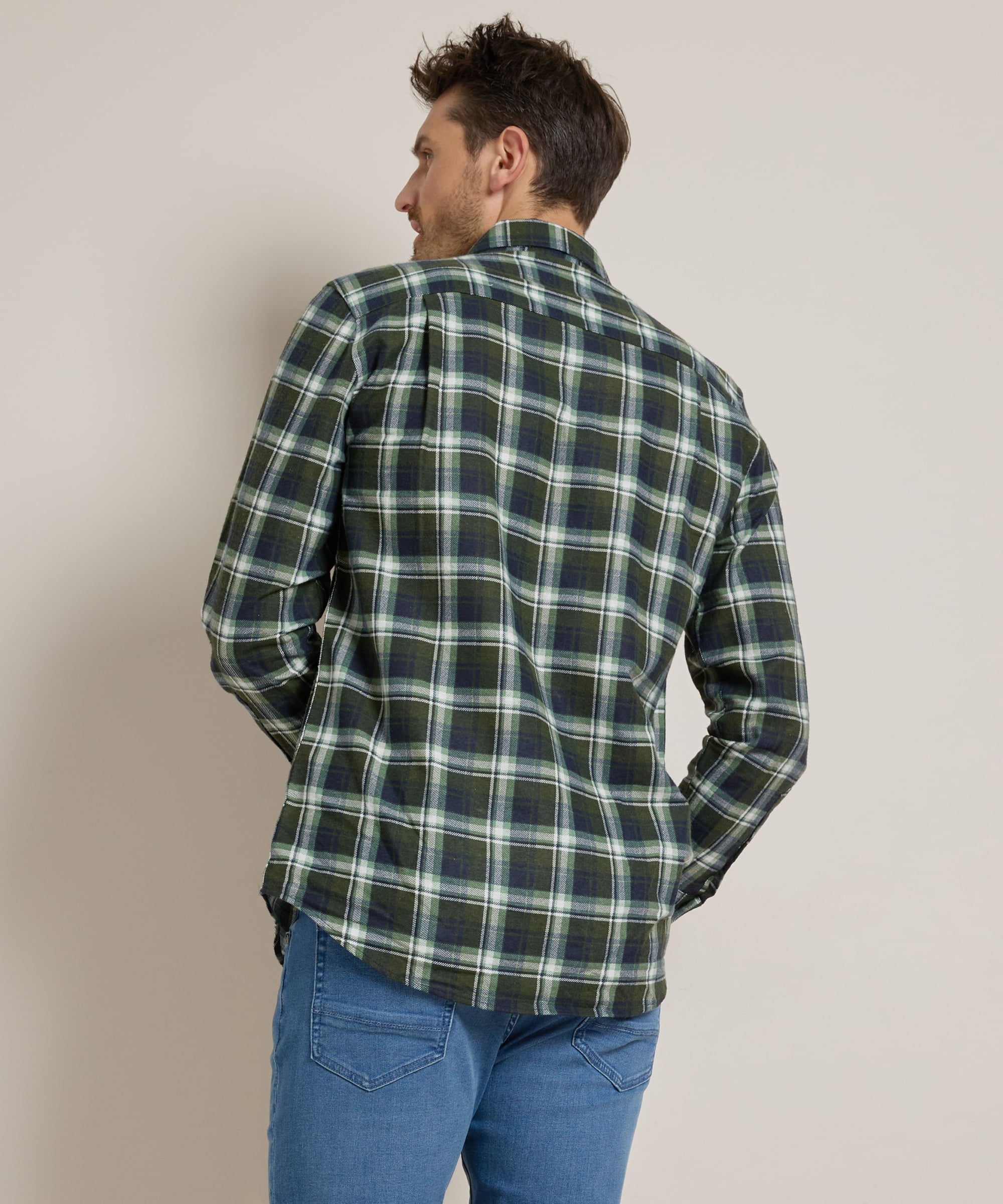 flanel overhemd met print