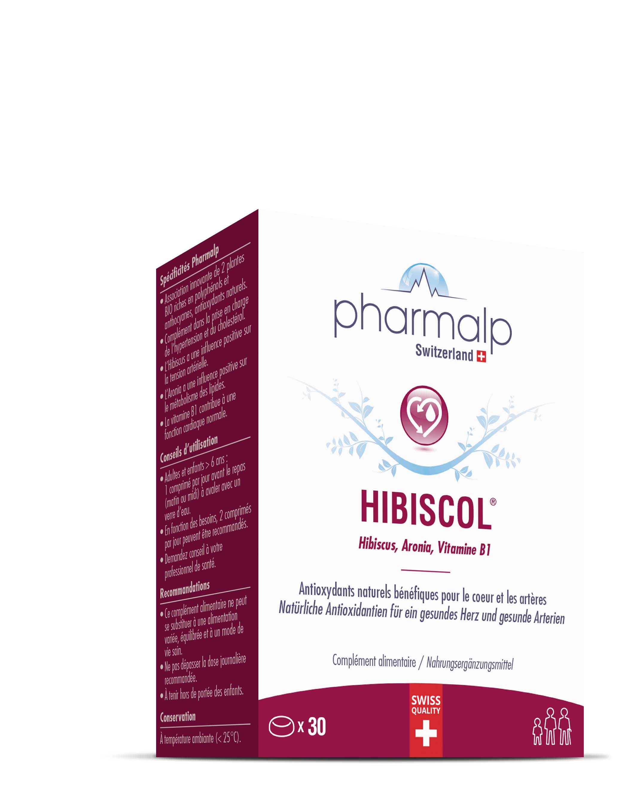 PHARMALP HIBISCOL Tabl Blist 30 Stk