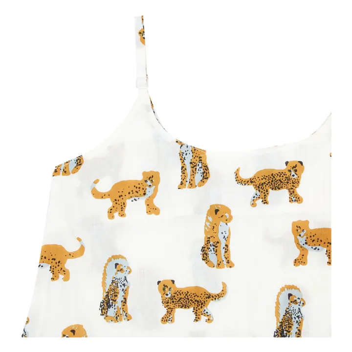 Lucas du Tertre Pyjama Chemise + Short Jaguar | Jaune
