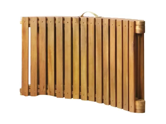 Chaises longues 2 pcs avec coussins Bois d'acacia solide