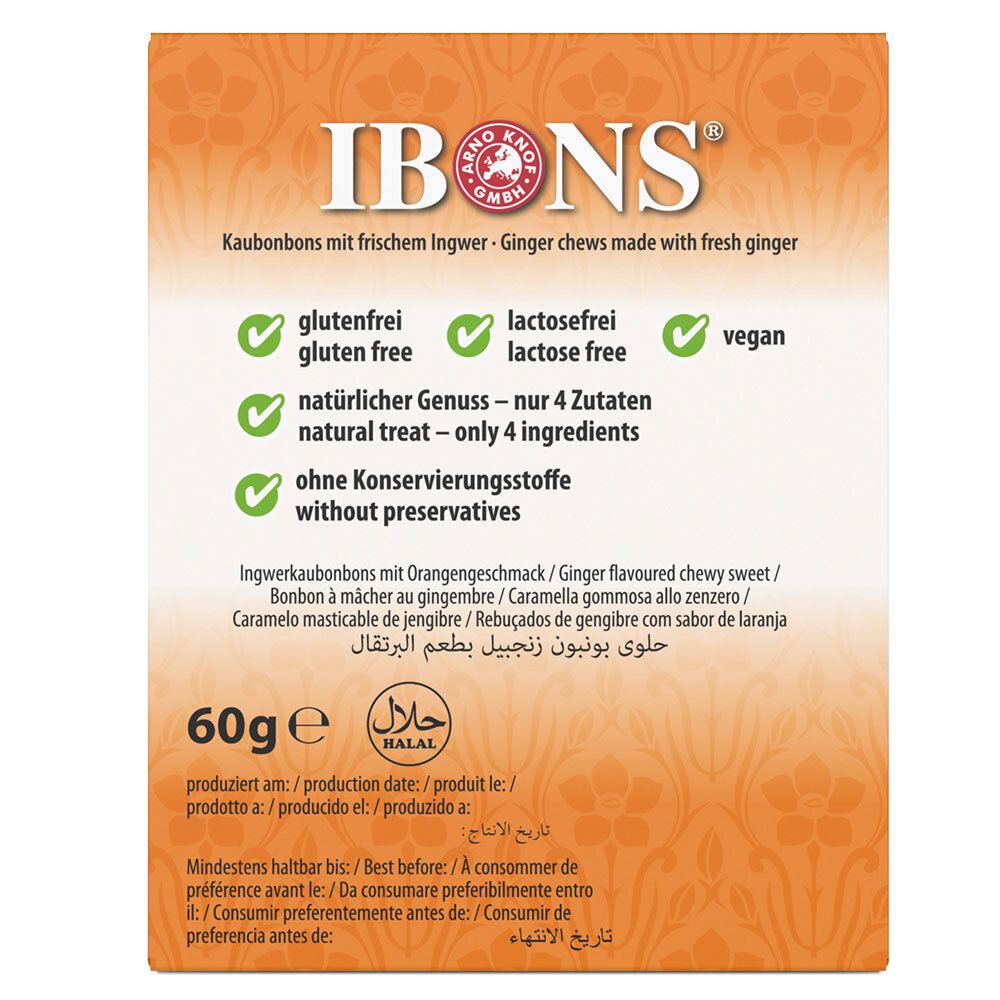 IBONS® Ingwer-Orange