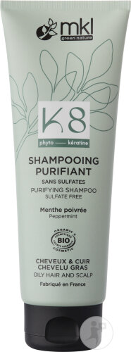 MKL Green Nature K8 Shampoing Purifiant Cheveux Gras Bio Tube 250ml