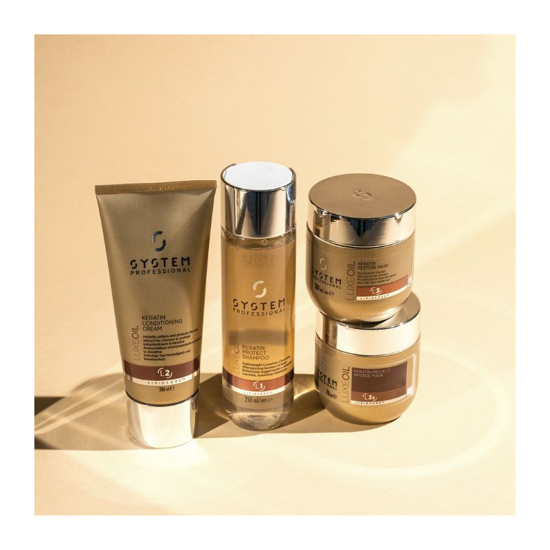 Routine cheveux épais LuxeOil System Professional
