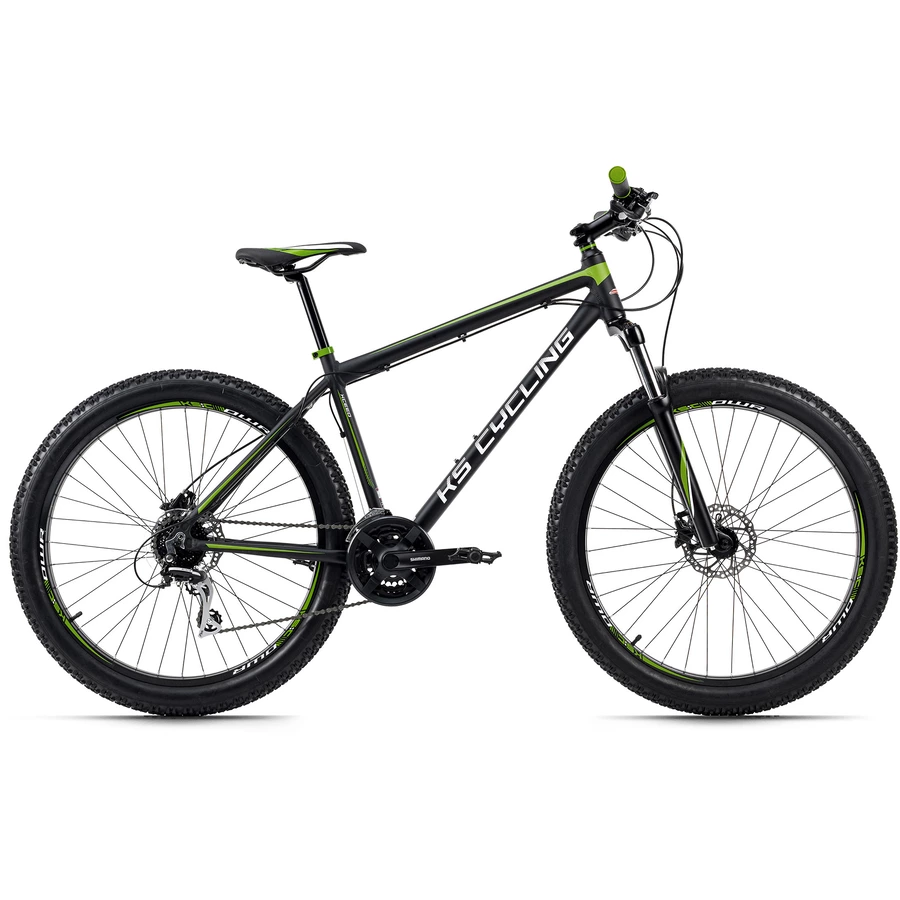 KS Cycling Mountainbike Hardtail 27,5 Xceed Schwarz-grün