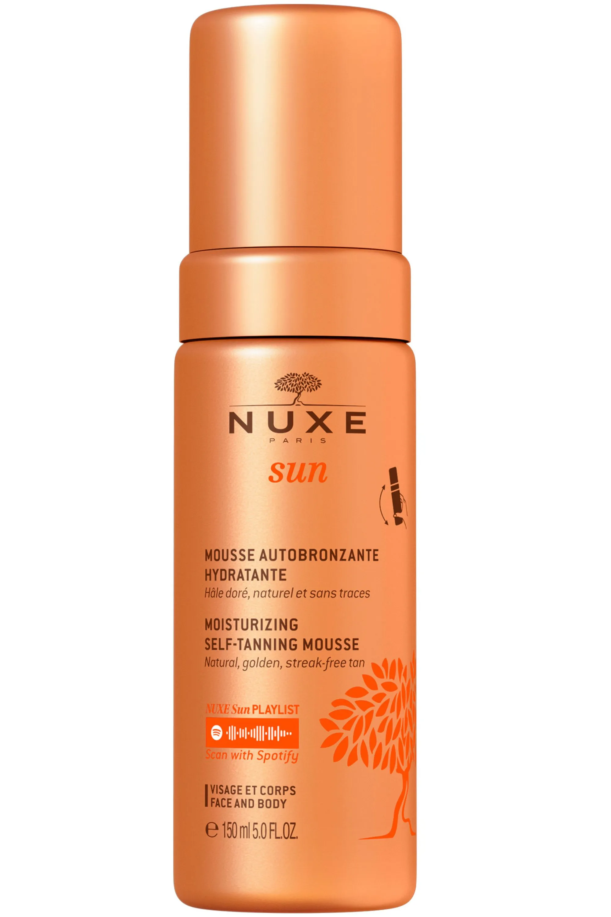 Nuxe Mousse autobronzante hydratante Nuxe Sun-150 ml