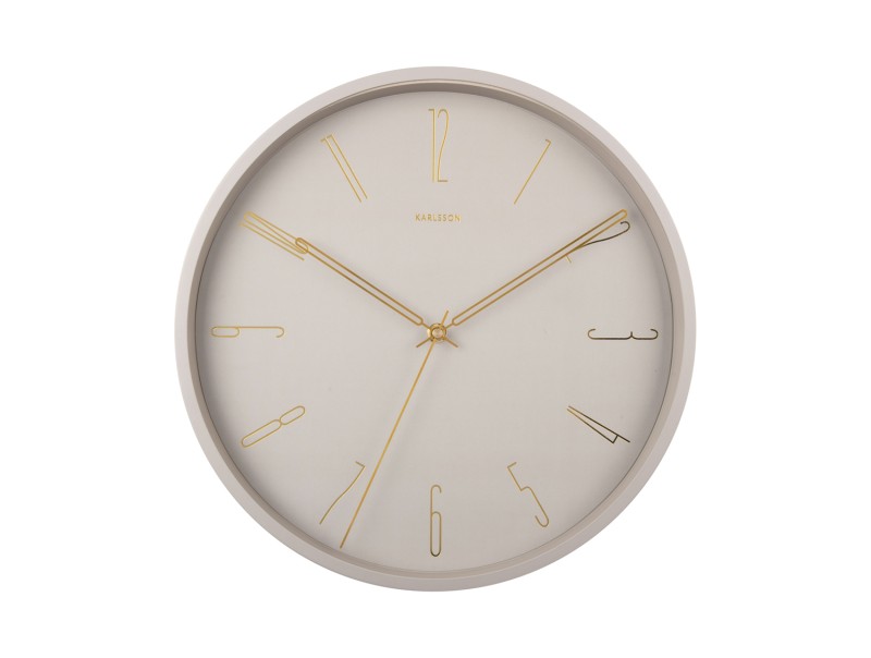 Wall Clock Belle Numbers KA5898BK Black