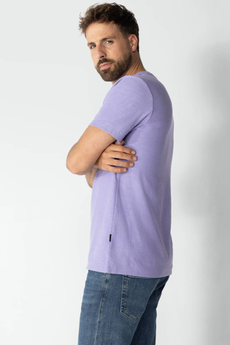 BlueFields paarse heren t-shirt