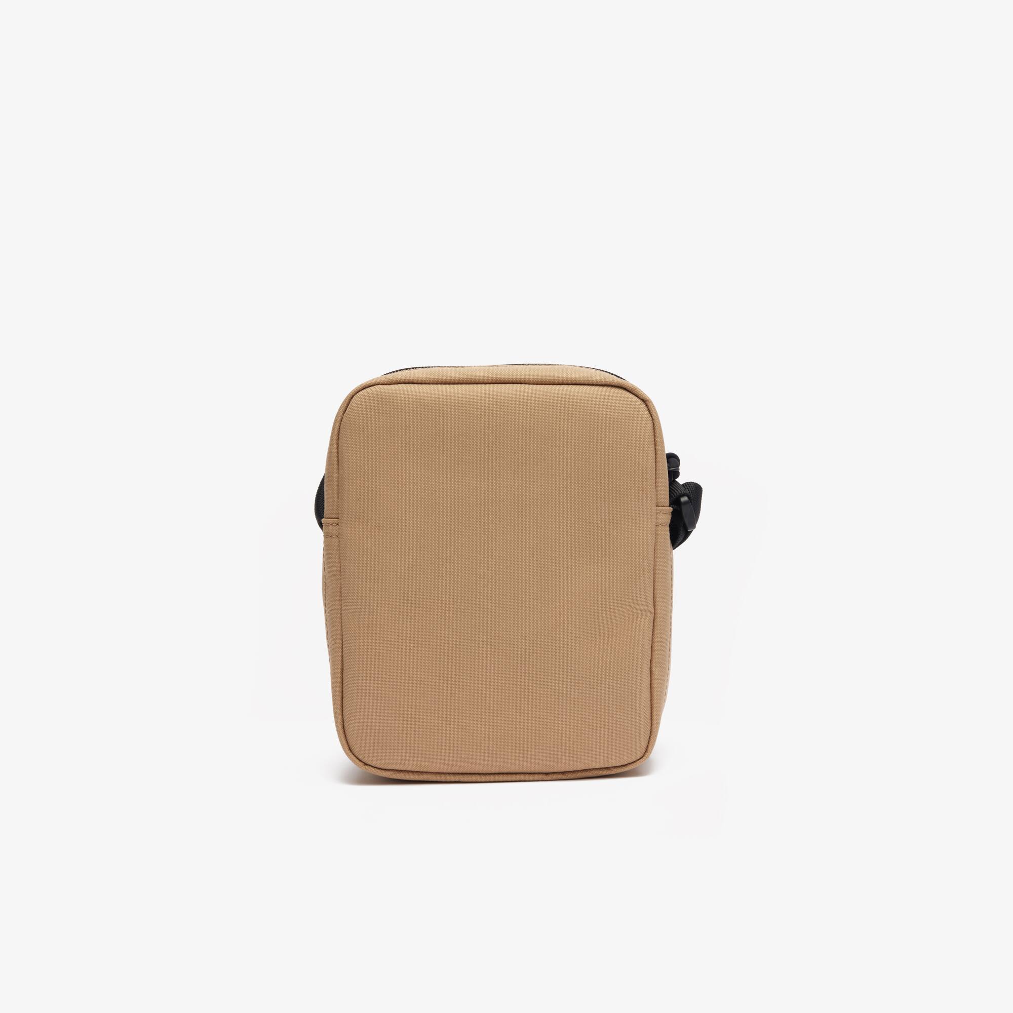 Sacoche zippée unisexe Lacoste avec poche sur le devant Sacoches & Pochettes - Beige - Lacoste - Unisex