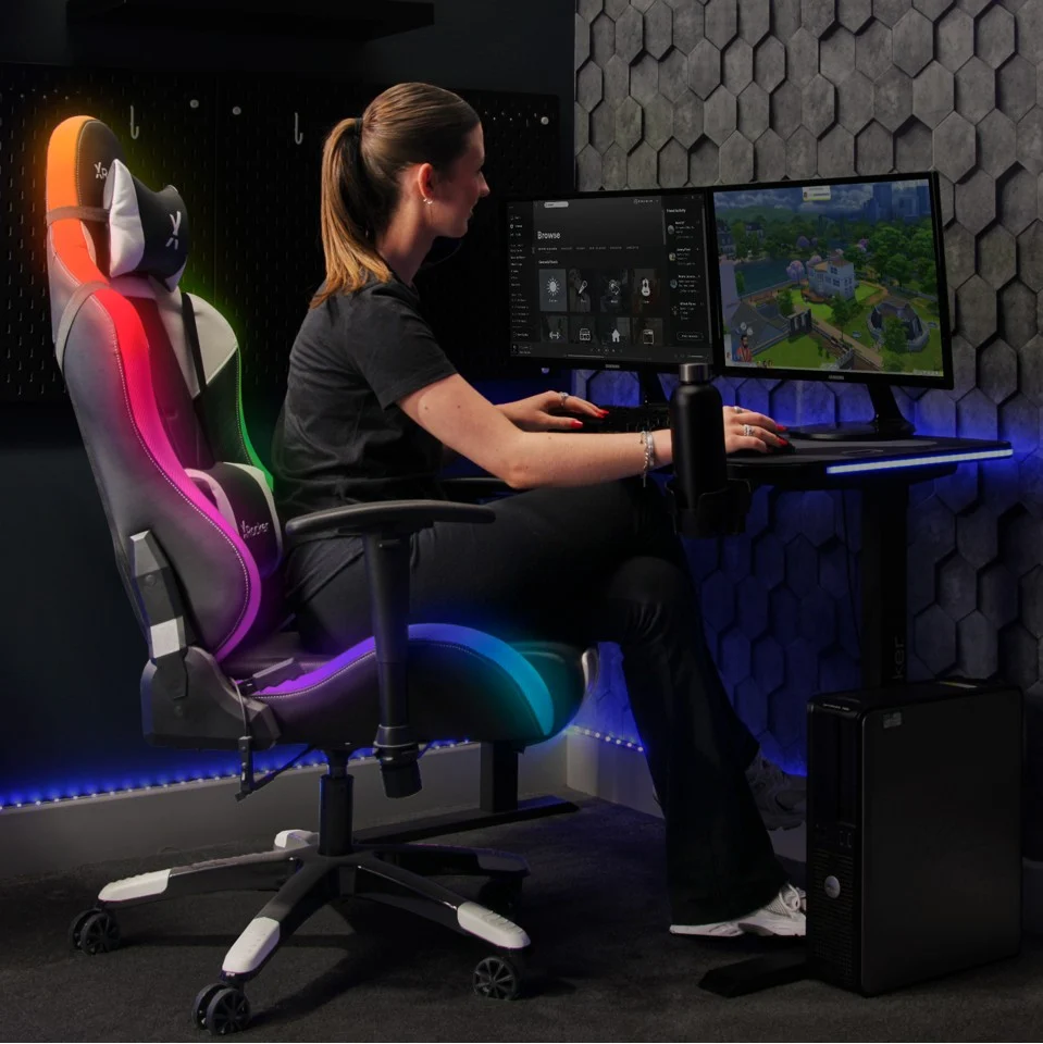 Xrocker Agility Sport Esport Gaming Chair - Rgb