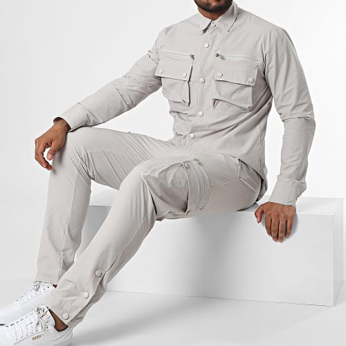 Ensemble Cargo LL682 Gris