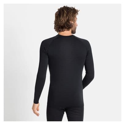 Maillot Manches Longues Odlo Performance Warm Eco Noir