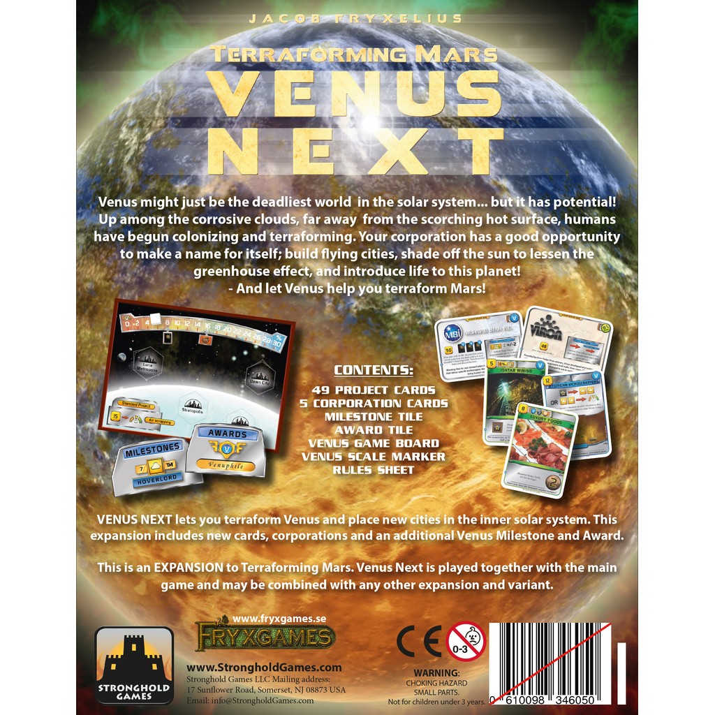 Terraforming Mars - Venus Next